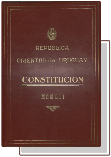 Tapa de la Constitución de 1952